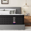 Mattress 14 Inch Full Size Gel Memory Foam Hybrid Mattress in a Box, Medium